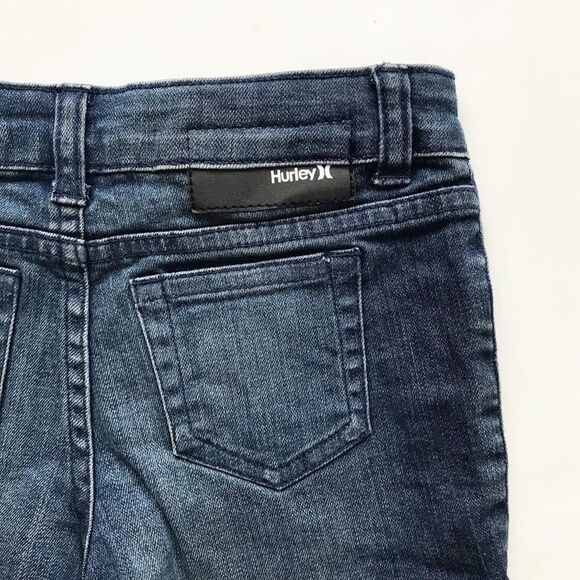 Hurley dark wash denim shorts EUC 3T - Picture 6 of 6